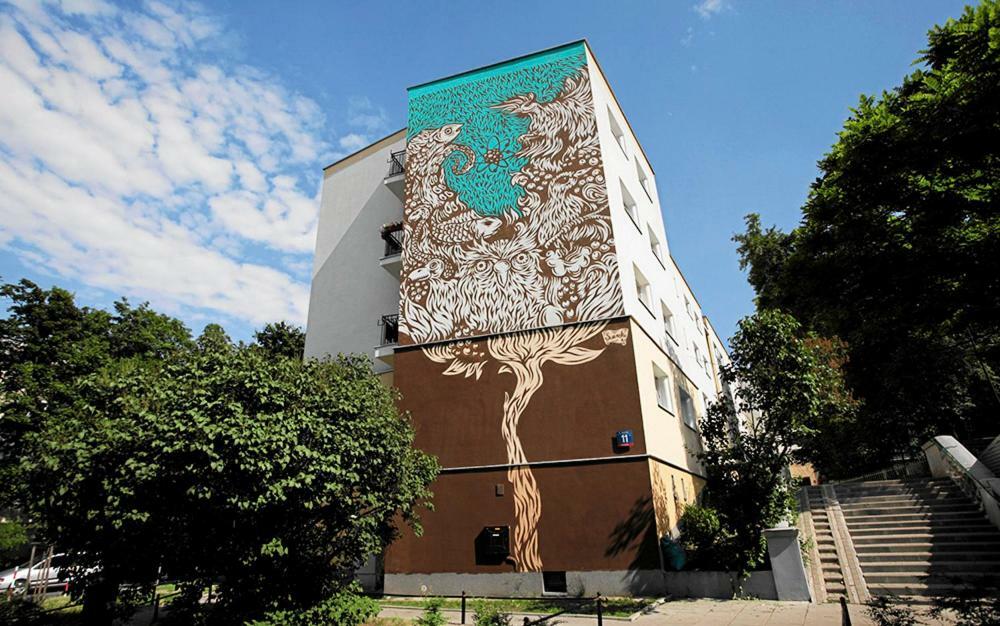 Ferienwohnung Apartament Nowolipki Warschau Exterior foto